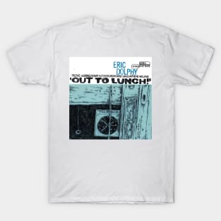 Eric Dolphy´s Out to Lunch cover redrawn by Maximiliano Lopez Barrios T-Shirt